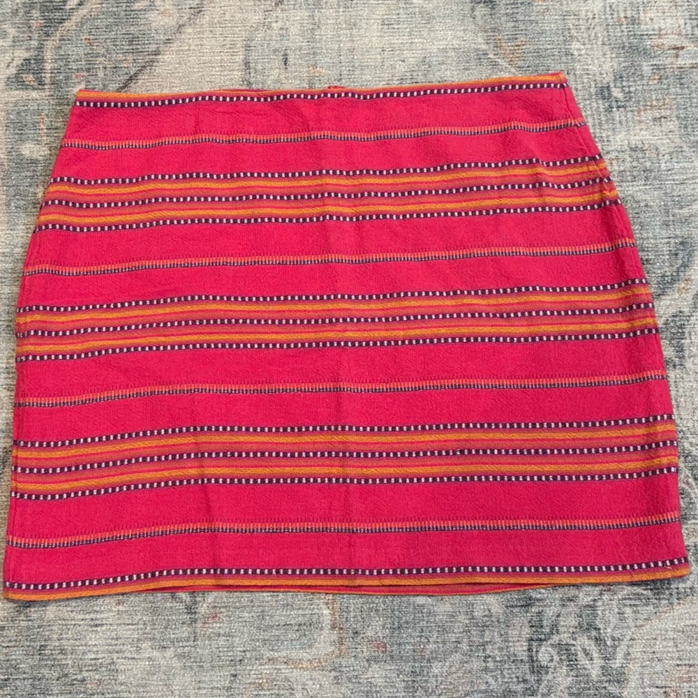 Gap Striped Mini Skirt